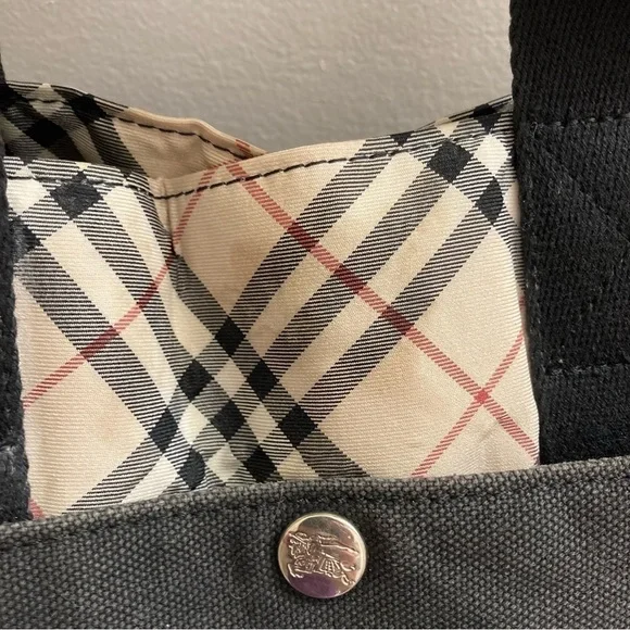 Burberry blue label authentic tote bag unisex